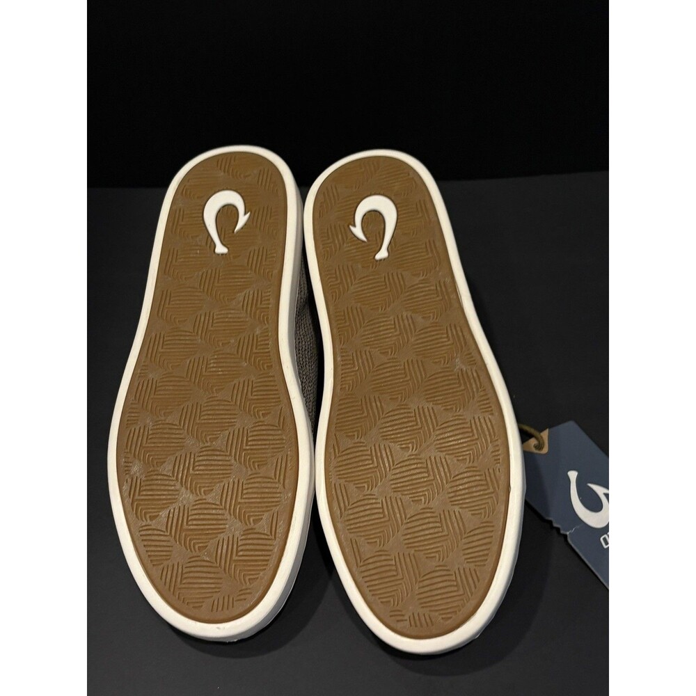 OluKai Pehuea Li Womens Size 8.5 Tapa White Sand Casual Sneakers 20379 NEW - Picture 6 of 8